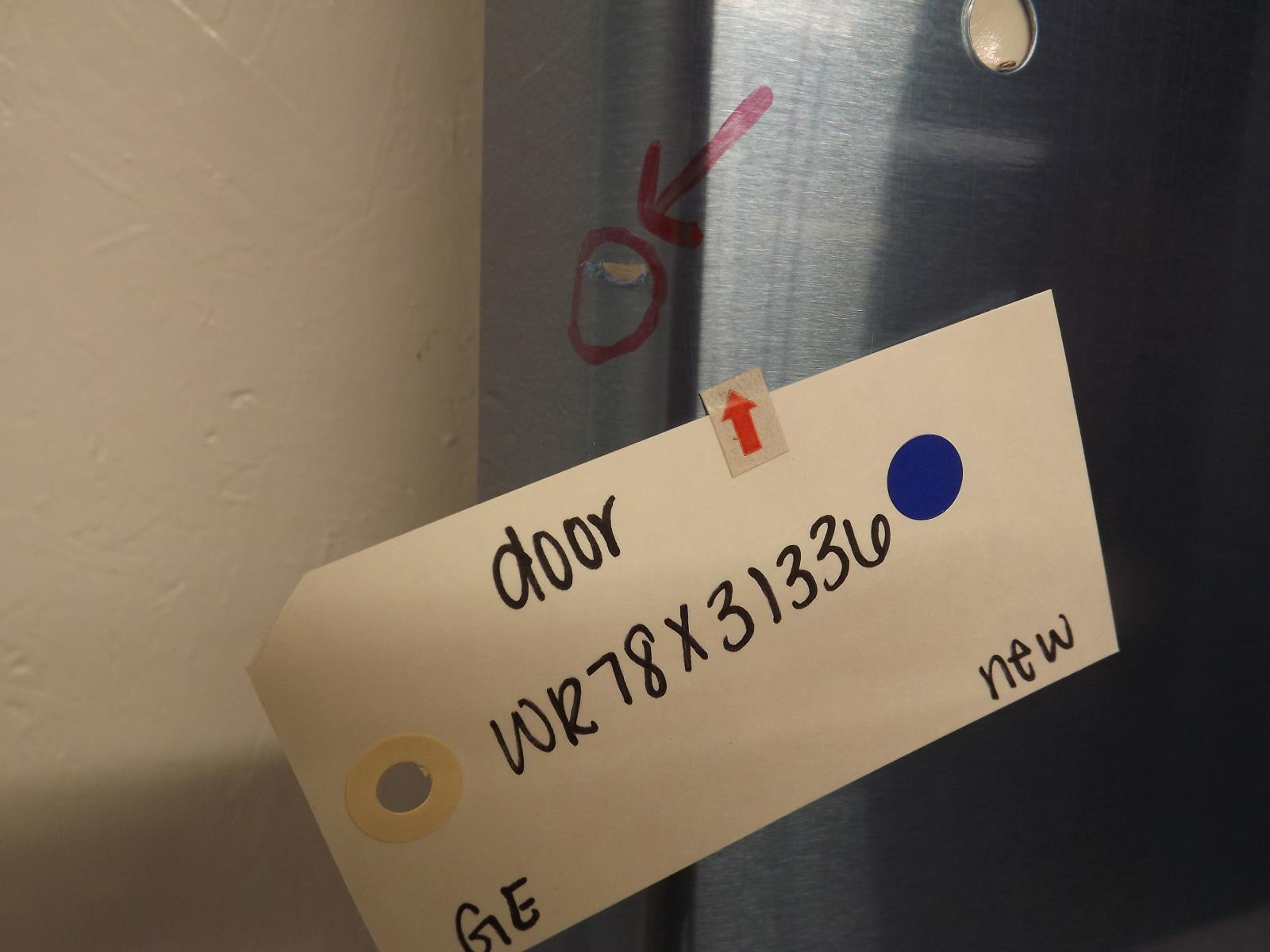 GE Refrigerator WR78X31336 Door New *SEE NOTE* GE Refrigerator WR78X31336 Door New *SEE NOTE*